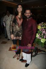 Resul Pookutty, Parvathy Omanakuttan at Resul Pookutty_s autobiography launch in The Leela Hotel on 13th May 2010 (4).JPG